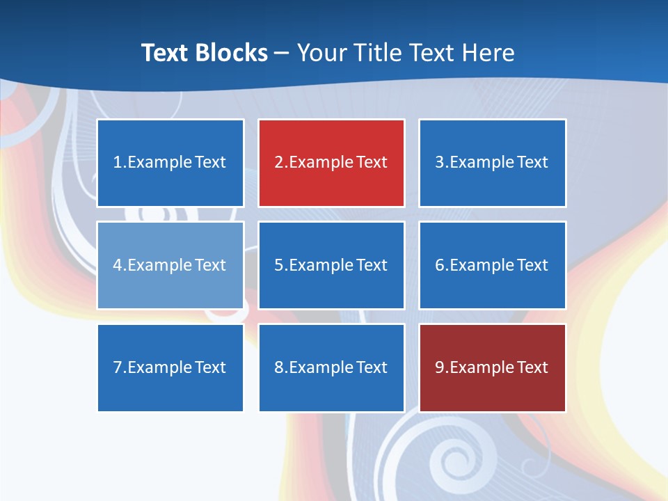 Digital Shape Colorful PowerPoint Template