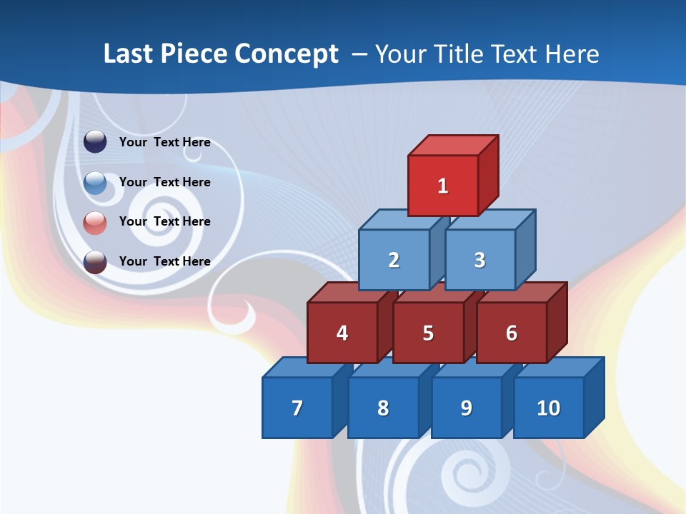 Digital Shape Colorful PowerPoint Template