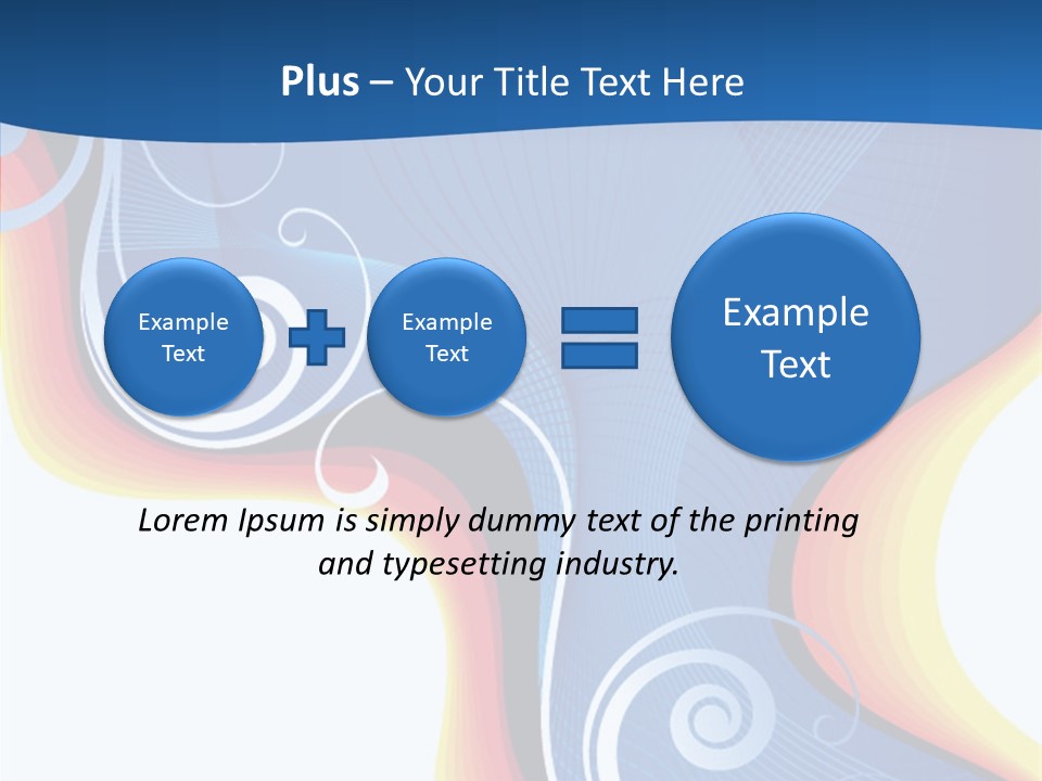 Digital Shape Colorful PowerPoint Template