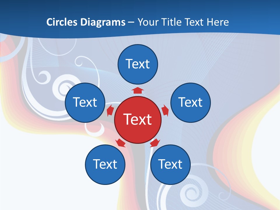 Digital Shape Colorful PowerPoint Template