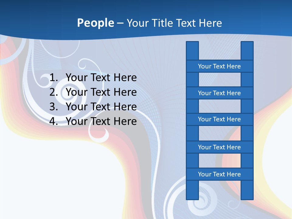 Digital Shape Colorful PowerPoint Template