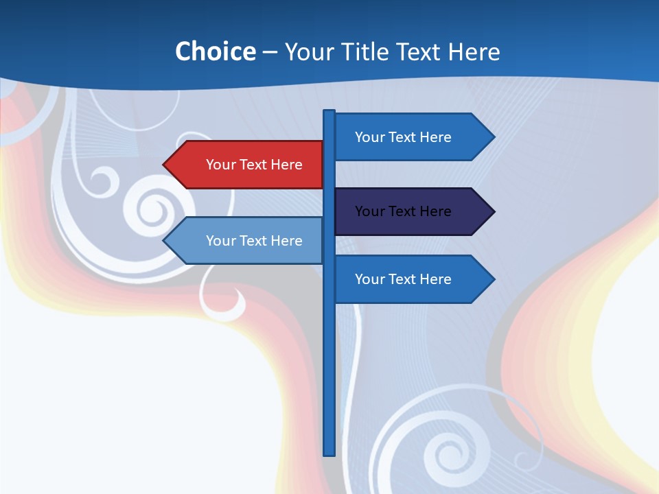 Digital Shape Colorful PowerPoint Template