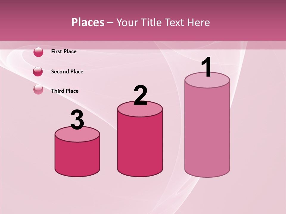 Power Digital Pink PowerPoint Template