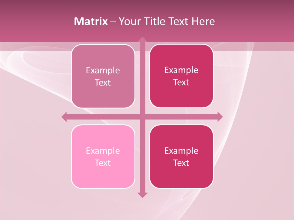 Power Digital Pink PowerPoint Template