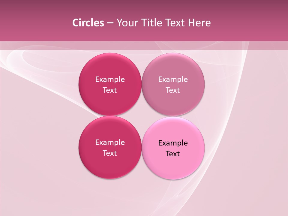 Power Digital Pink PowerPoint Template
