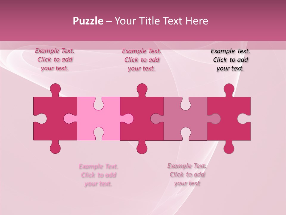 Power Digital Pink PowerPoint Template