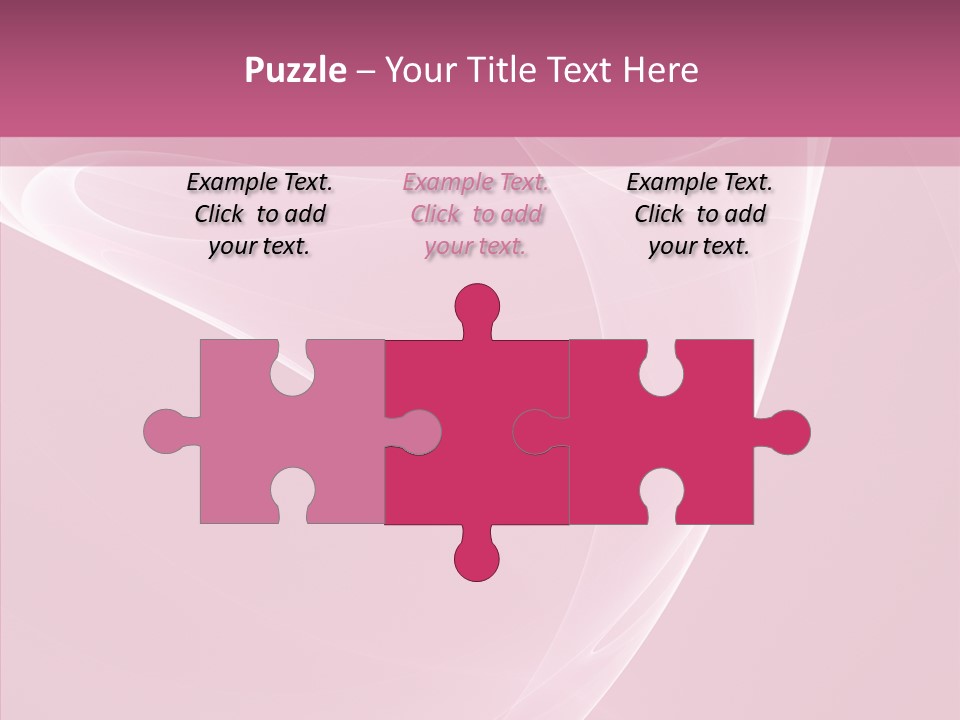 Power Digital Pink PowerPoint Template