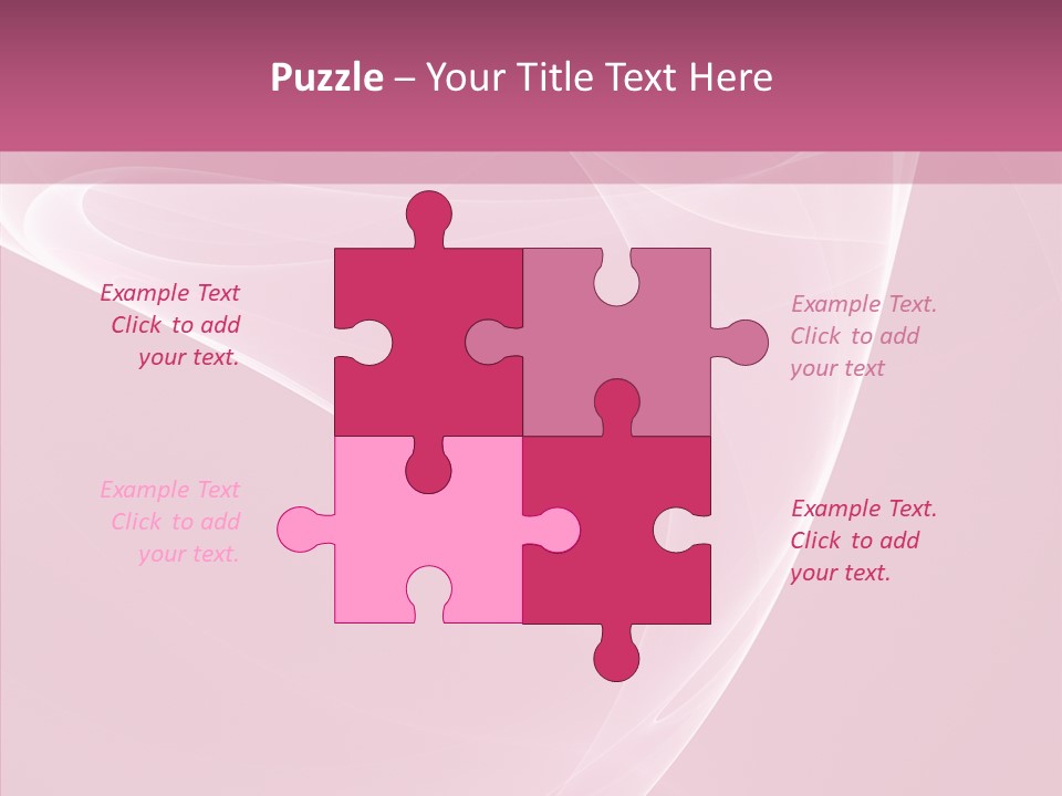 Power Digital Pink PowerPoint Template
