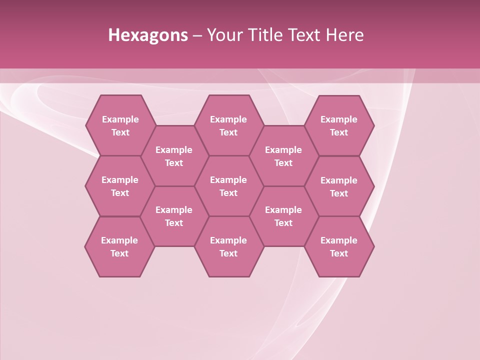 Power Digital Pink PowerPoint Template