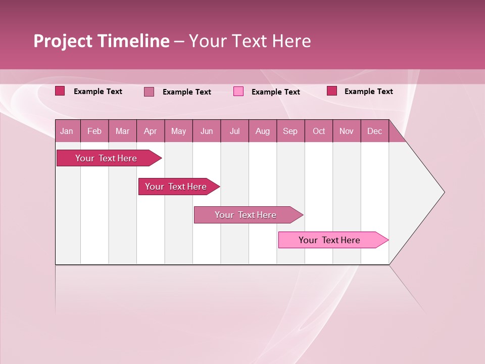 Power Digital Pink PowerPoint Template