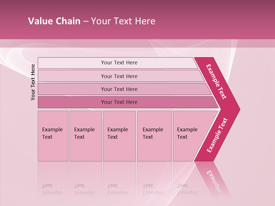 Power Digital Pink PowerPoint Template