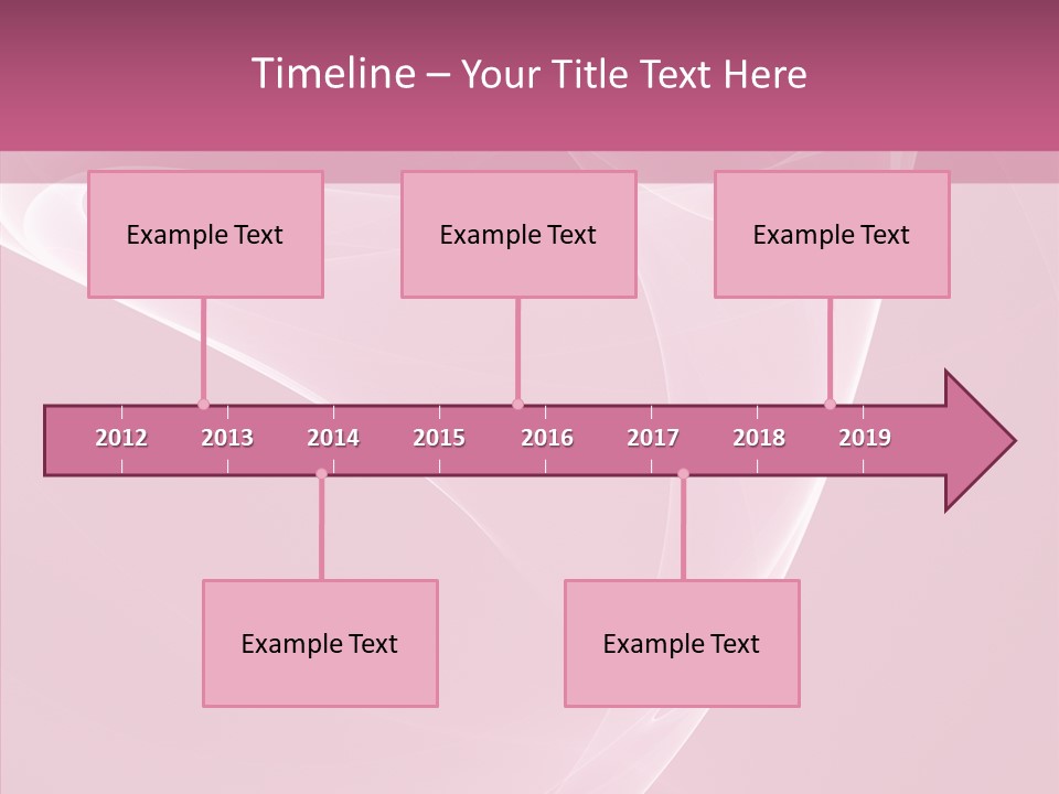 Power Digital Pink PowerPoint Template