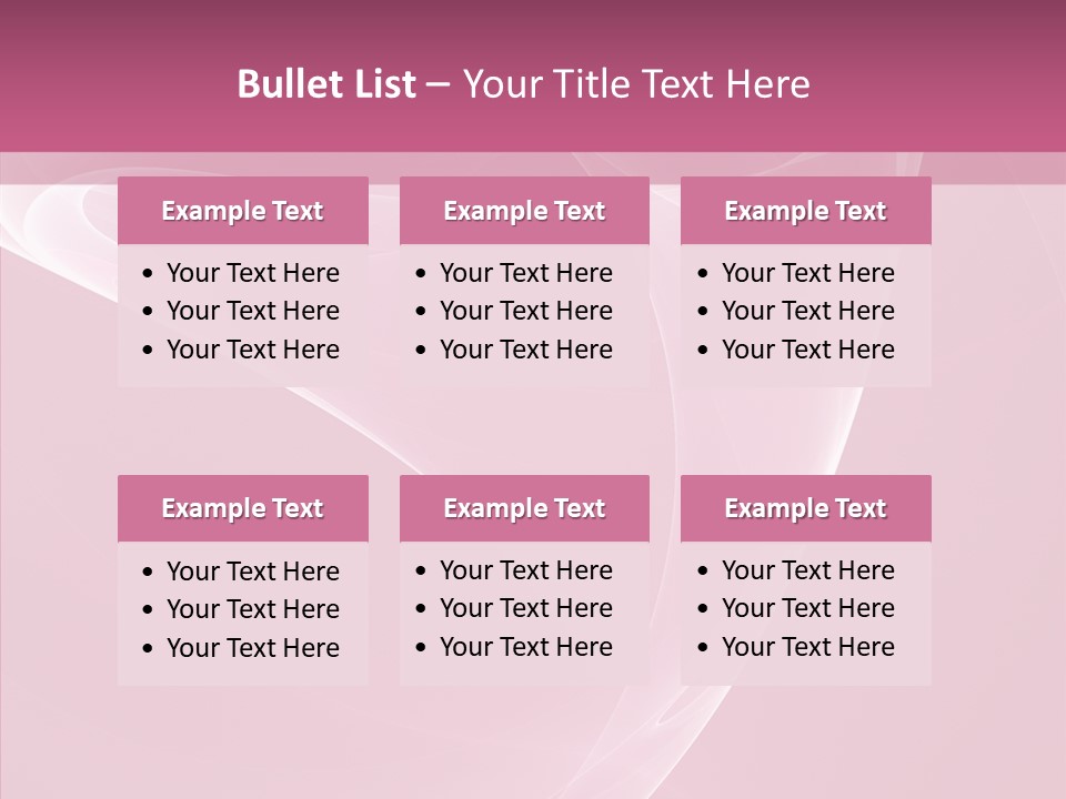 Power Digital Pink PowerPoint Template