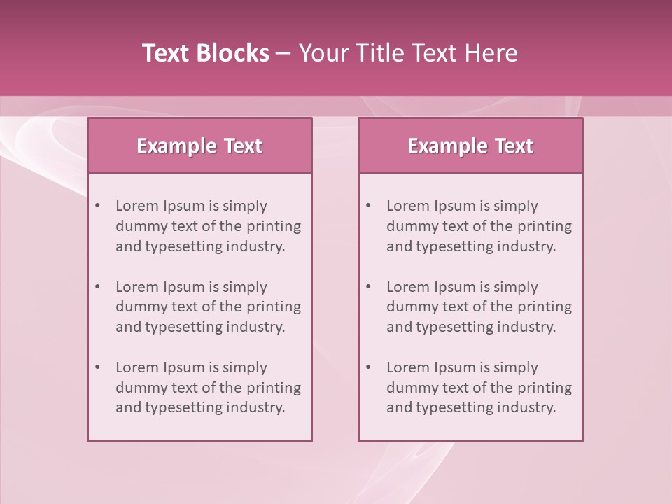 Power Digital Pink PowerPoint Template