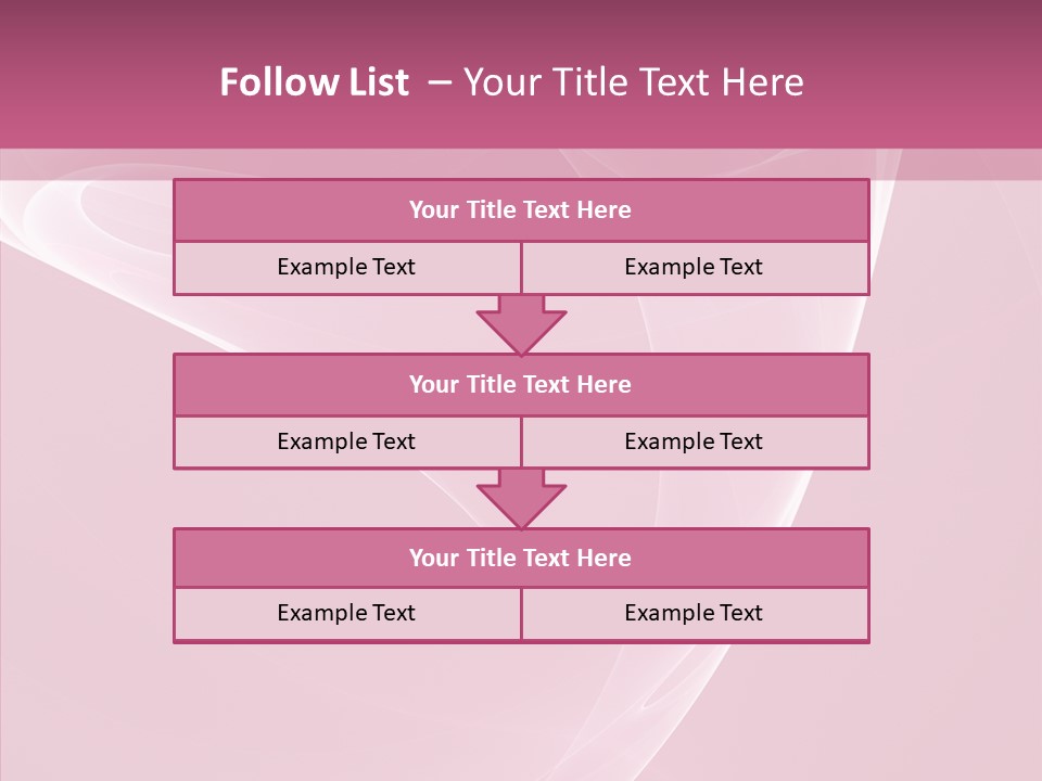 Power Digital Pink PowerPoint Template