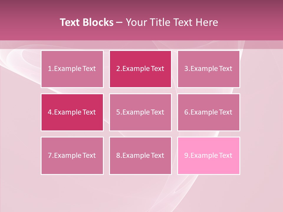 Power Digital Pink PowerPoint Template