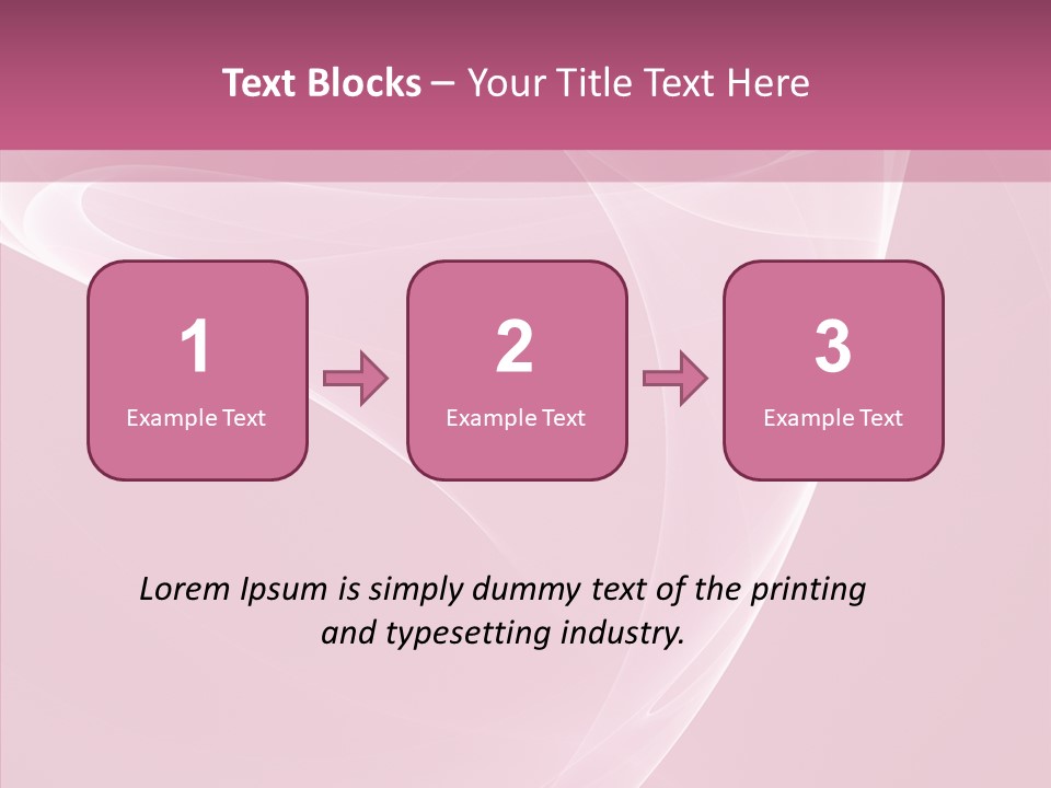 Power Digital Pink PowerPoint Template