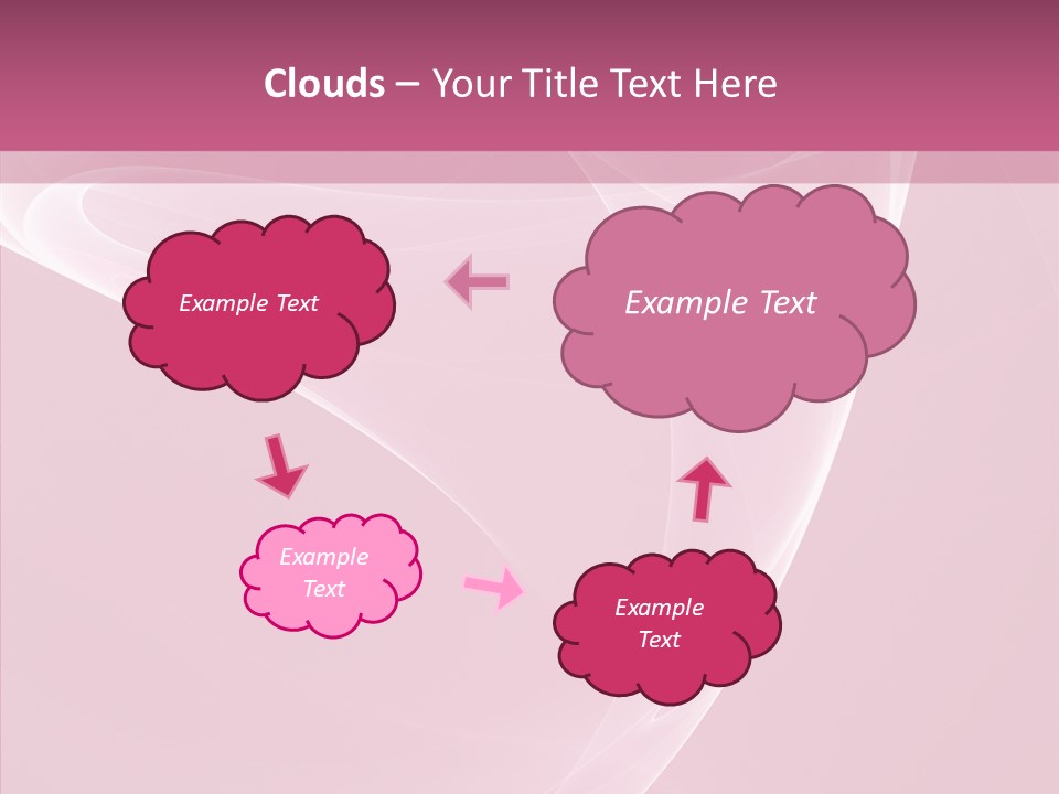 Power Digital Pink PowerPoint Template