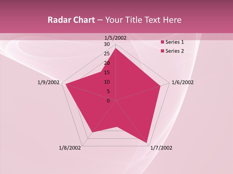 Power Digital Pink PowerPoint Template