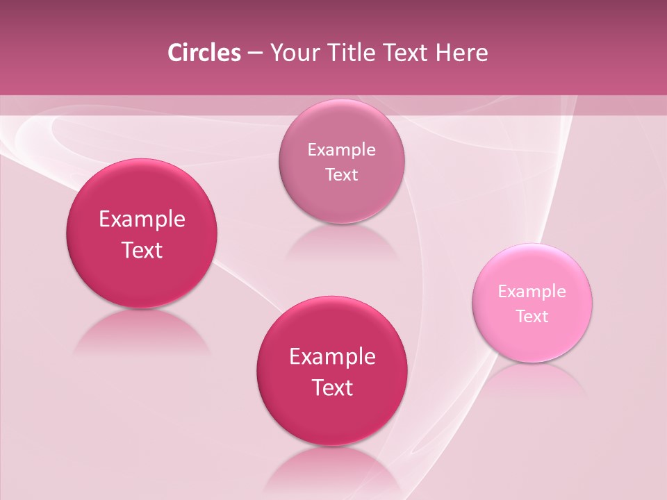 Power Digital Pink PowerPoint Template