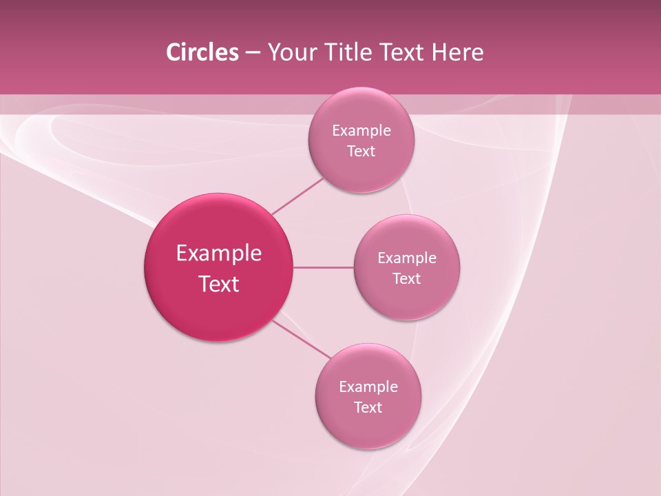 Power Digital Pink PowerPoint Template