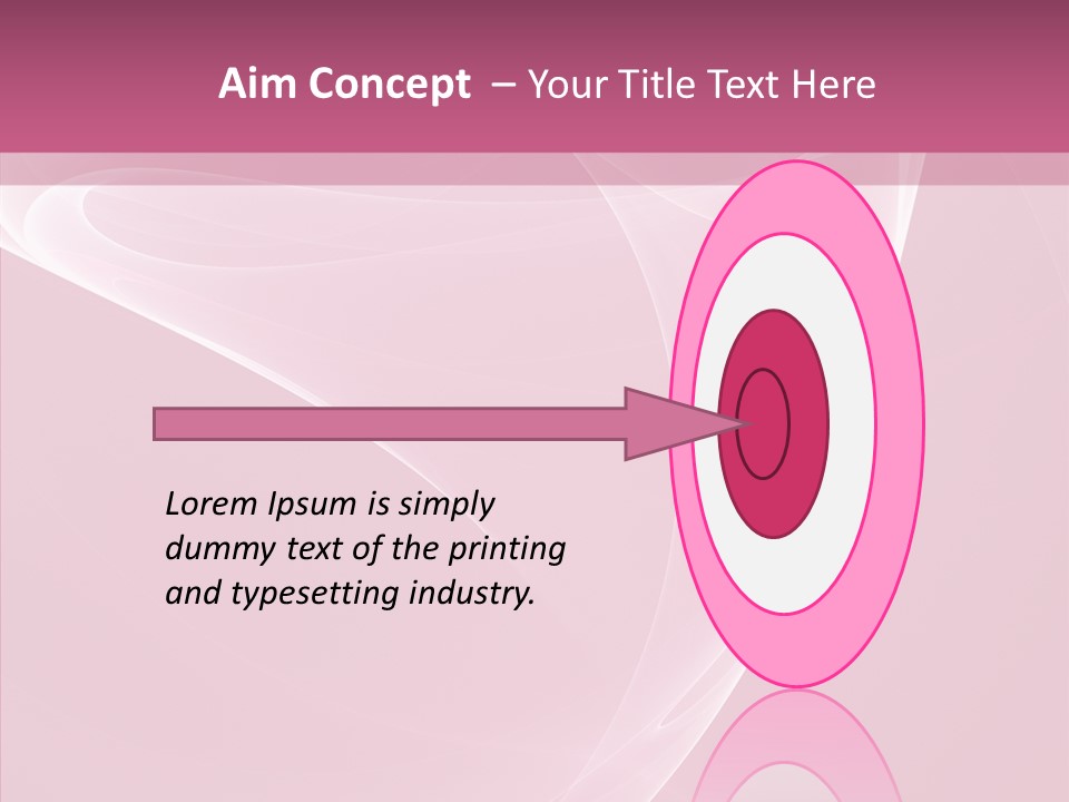 Power Digital Pink PowerPoint Template