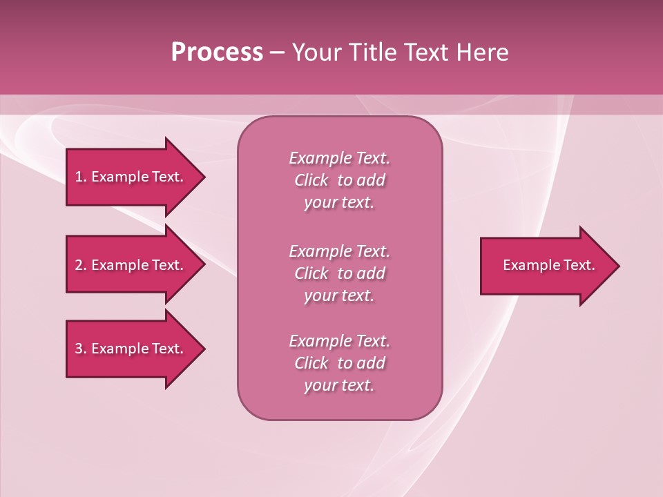 Power Digital Pink PowerPoint Template