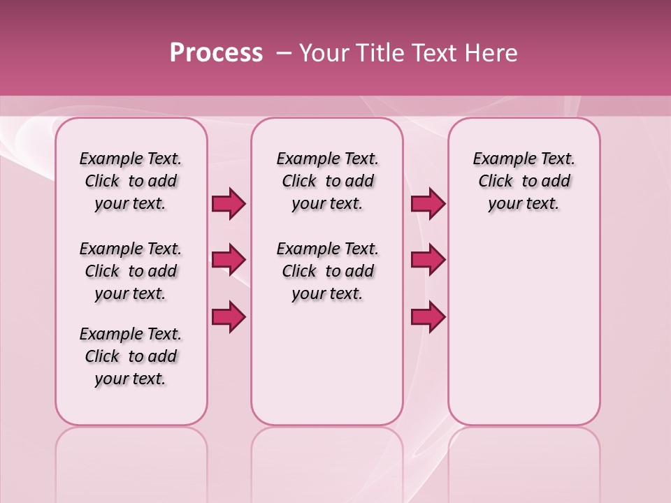 Power Digital Pink PowerPoint Template