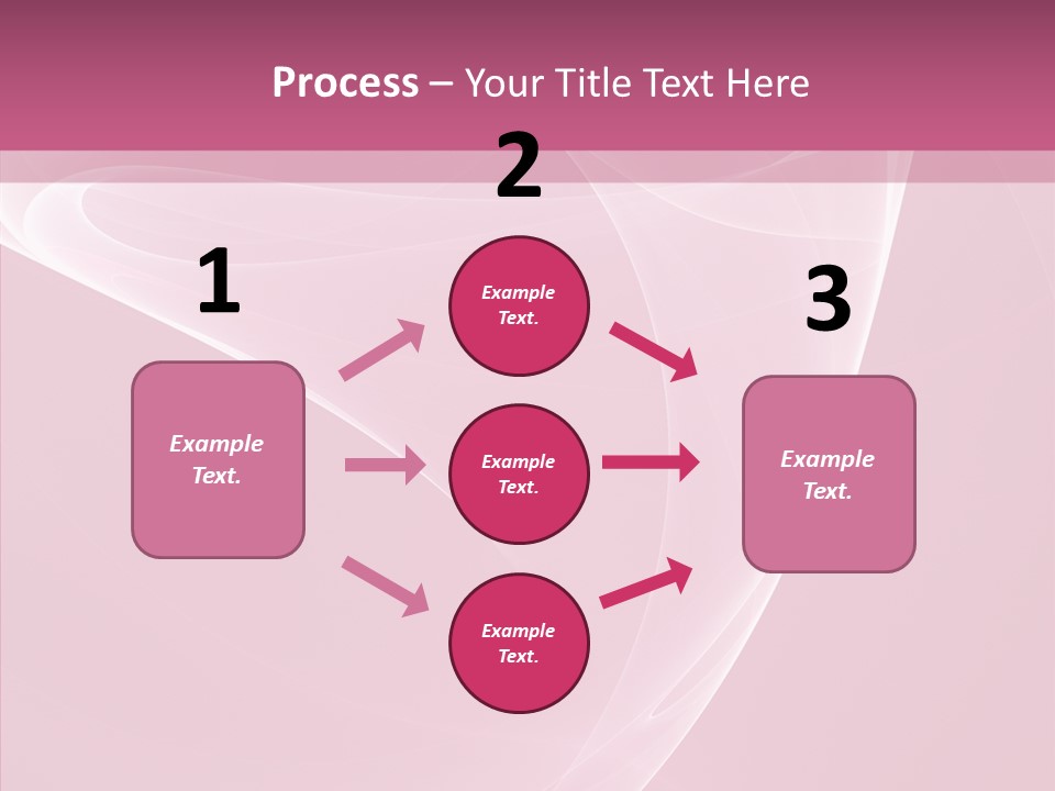 Power Digital Pink PowerPoint Template