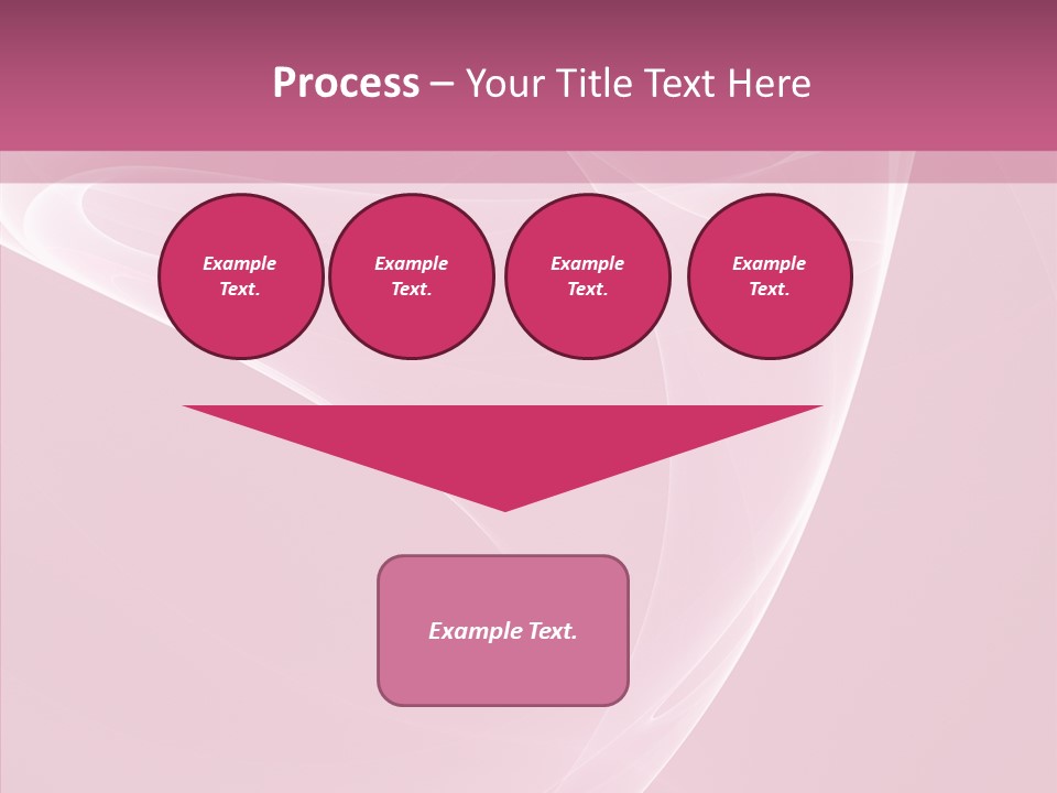 Power Digital Pink PowerPoint Template