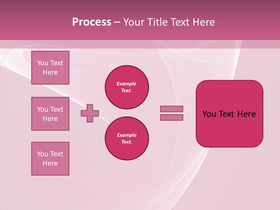 Power Digital Pink PowerPoint Template