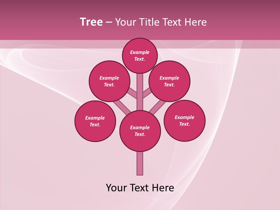 Power Digital Pink PowerPoint Template