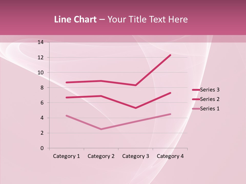 Power Digital Pink PowerPoint Template