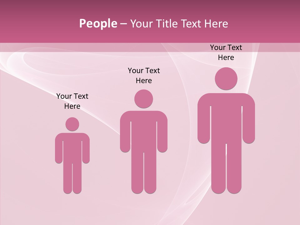 Power Digital Pink PowerPoint Template