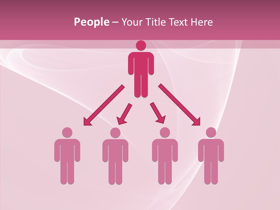 Power Digital Pink PowerPoint Template