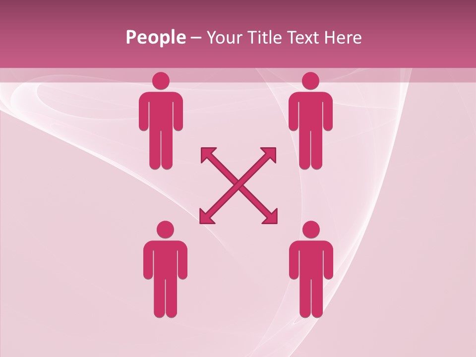 Power Digital Pink PowerPoint Template