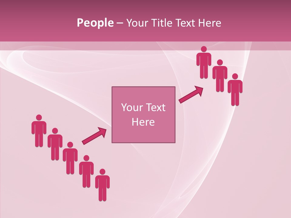 Power Digital Pink PowerPoint Template