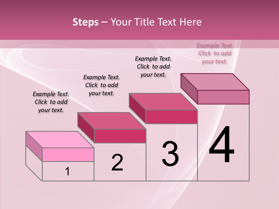 Power Digital Pink PowerPoint Template