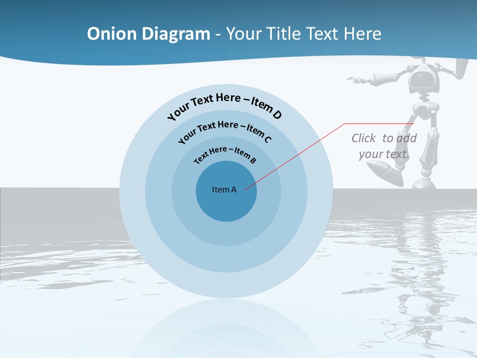 Detail Wallpaper Toon Bot PowerPoint Template