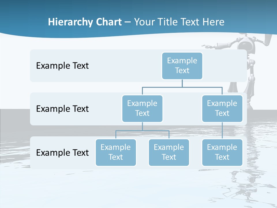 Detail Wallpaper Toon Bot PowerPoint Template