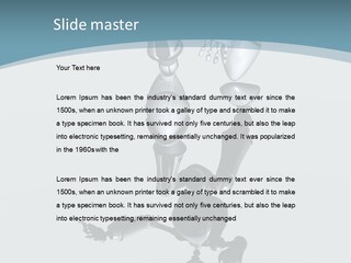 Technology Future Iron PowerPoint Template