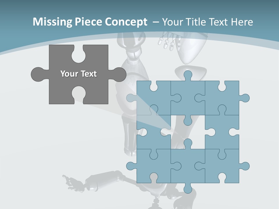 Technology Future Iron PowerPoint Template