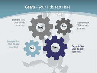 Technology Future Iron PowerPoint Template