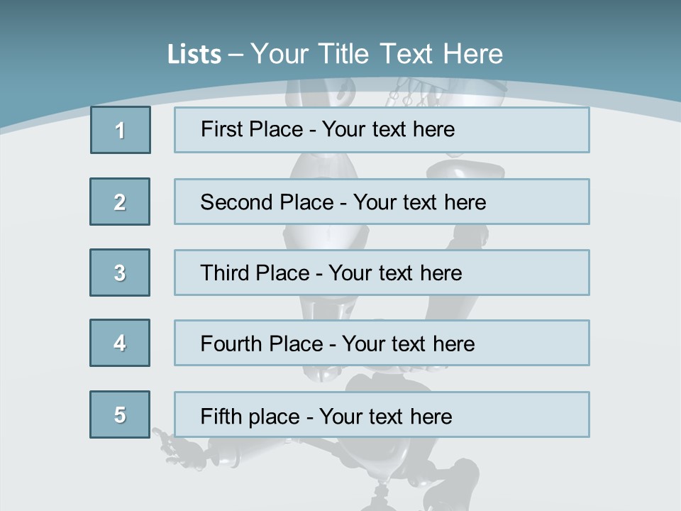 Technology Future Iron PowerPoint Template