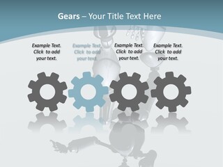 Technology Future Iron PowerPoint Template