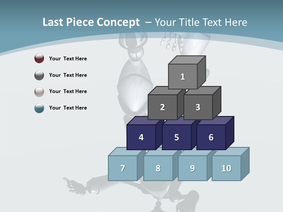 Technology Future Iron PowerPoint Template