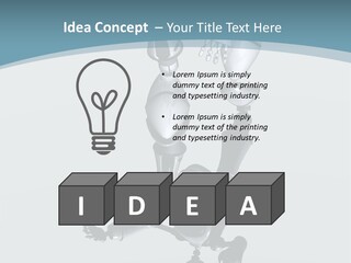 Technology Future Iron PowerPoint Template