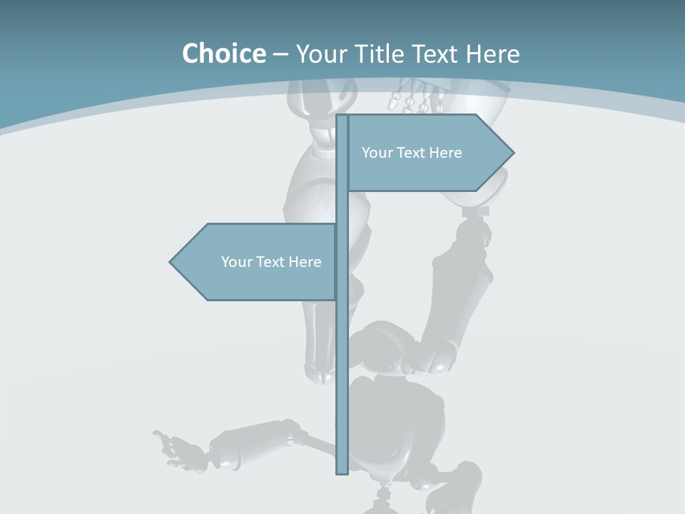 Technology Future Iron PowerPoint Template