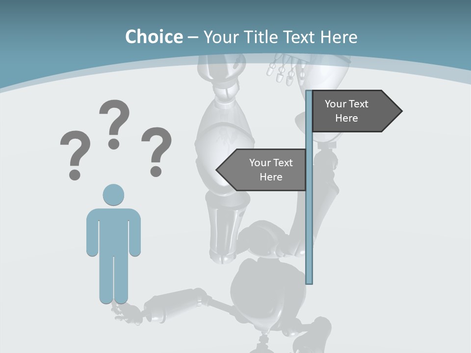 Technology Future Iron PowerPoint Template