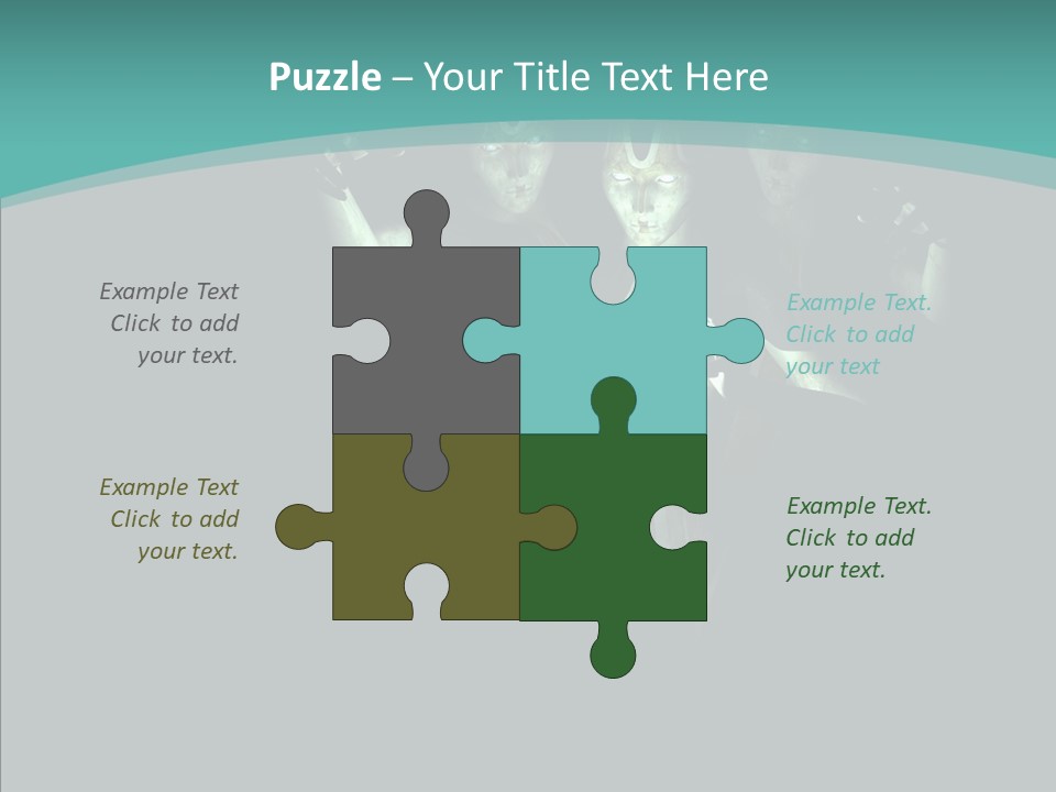 D Render Steel Machine PowerPoint Template